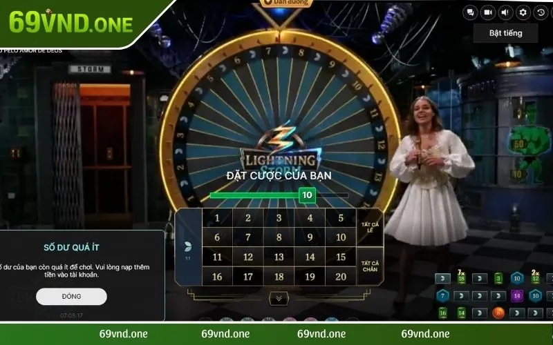 Hướng dẫn các bước tham gia Live Casino tại nhà cái này